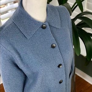 L.L. Bean Boiled Wool Blazer, Size S
